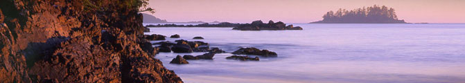 Sea view from Sooke Harbour House